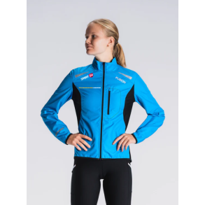 S1 Run Jacket Dame Surf Blue
