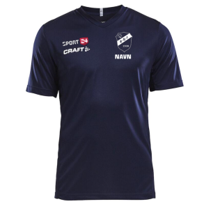 T-shirt M. v-hals Dame