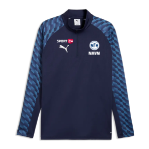 1/4 Zip Tr�ningstr�je Navy Voksen