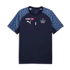 Tr�ningst-shirt Navy B�rn