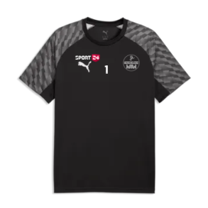 Tr�ningst-shirt Sort B�rn