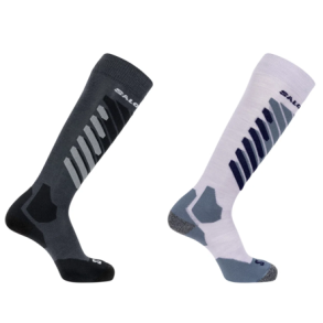 Salomon Skisokker 2-Pak Lilla/Gr�